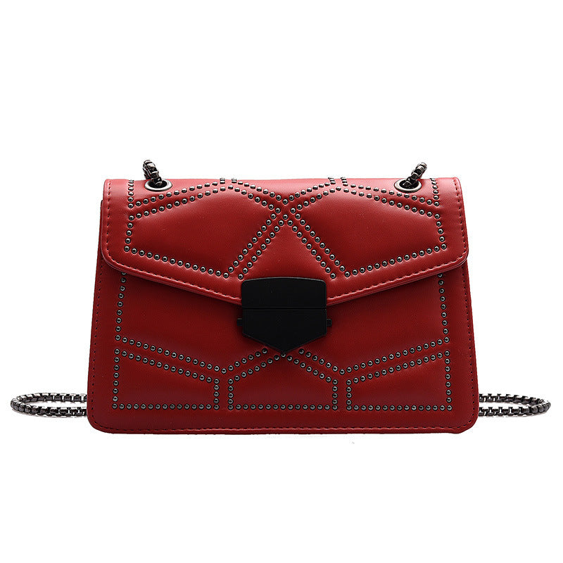 Trendy and versatile rice nail handbag