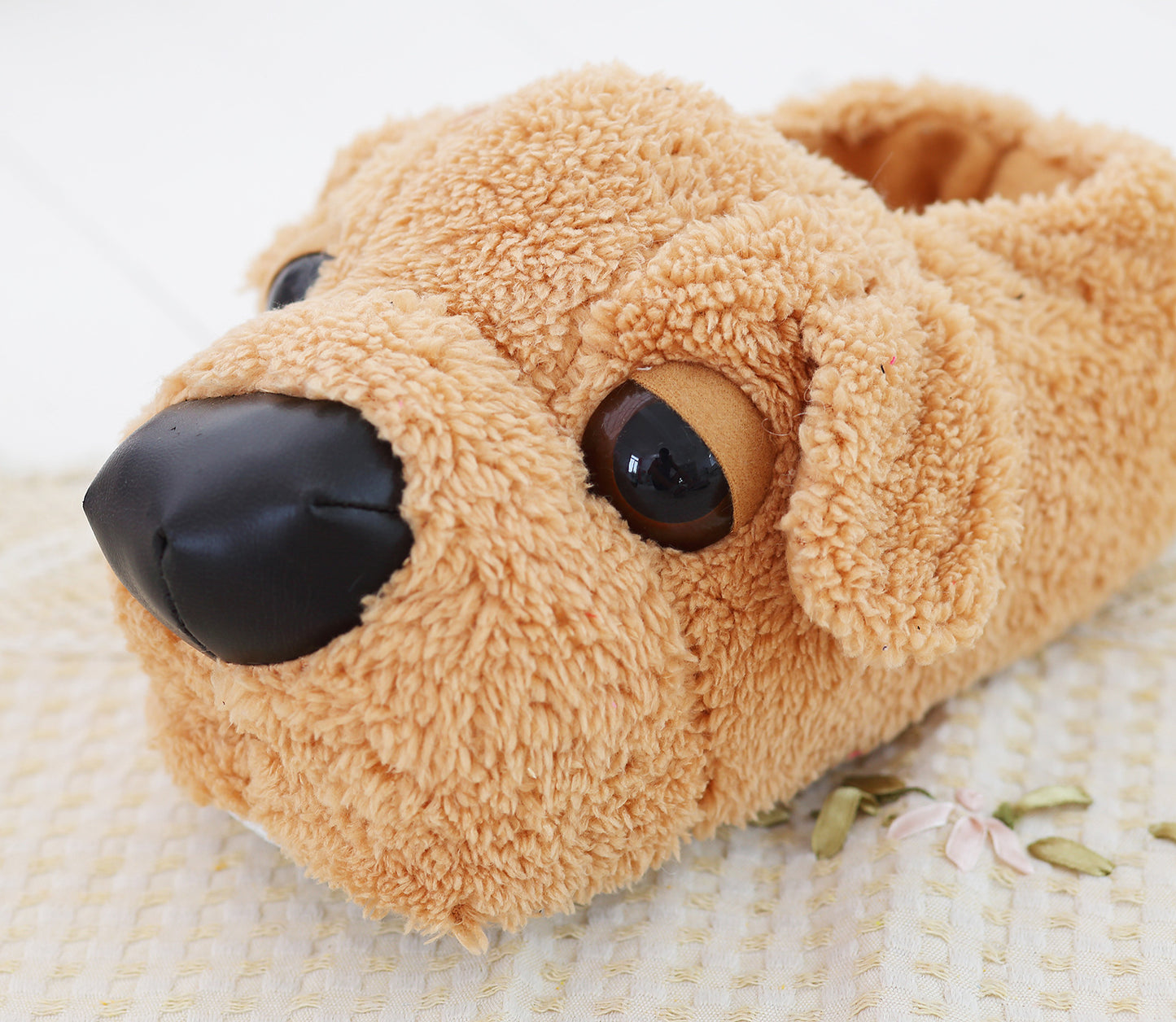 Shar Pei Cartoon All-Inclusive With Thick Cotton Slippers