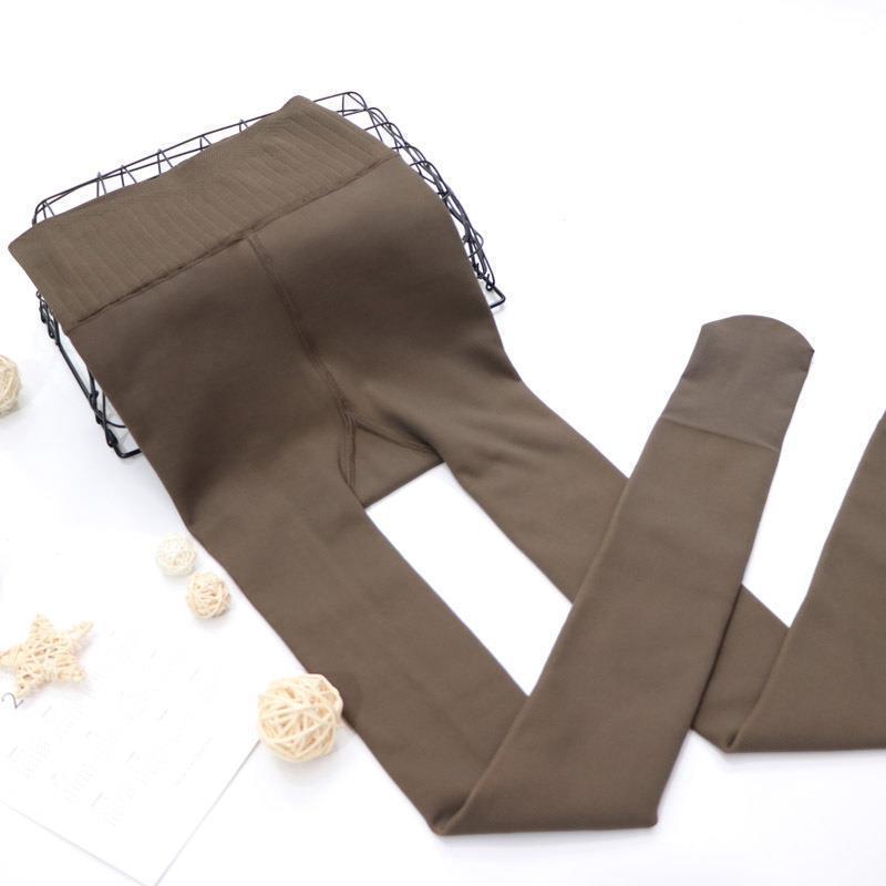 High-waisted belly leggings