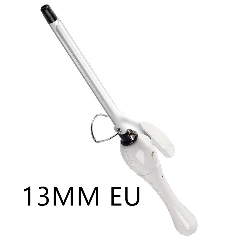 Bangs instant noodle wool curling iron teddy white