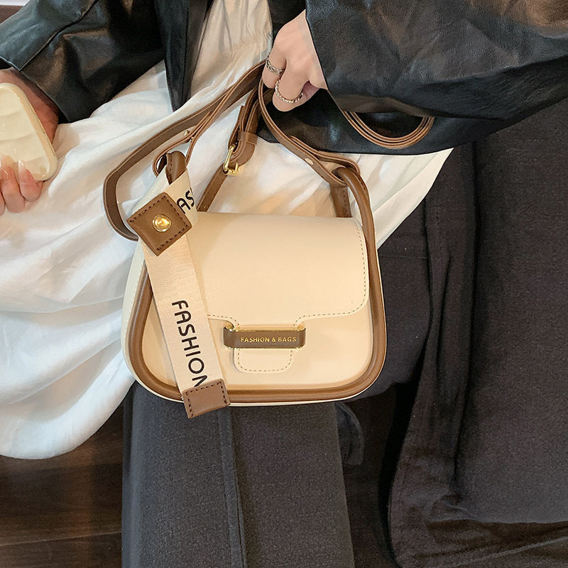 Fashion Sommer Kontrastfarve Enkel Afslappet Skuldertaske