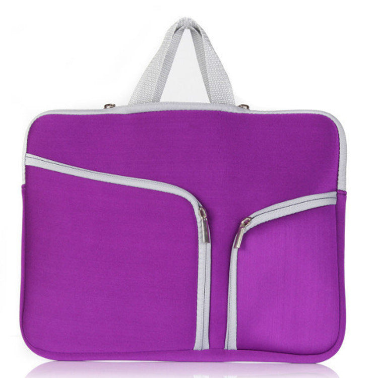 Colorful Multi-pocket Laptop Sleeve Bag