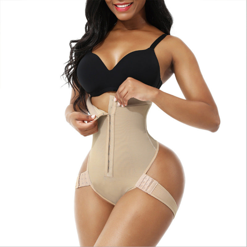 Women's One Piece Body Sculpting Abdominal High Waist Hip Lifting Pants