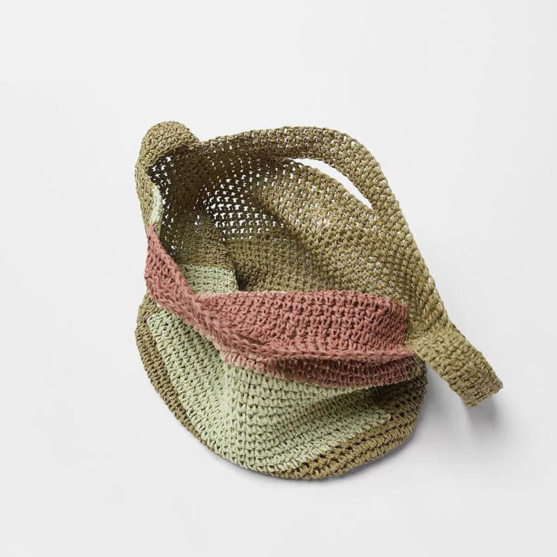 Cute Crossbody Straw Woven Bag Girl