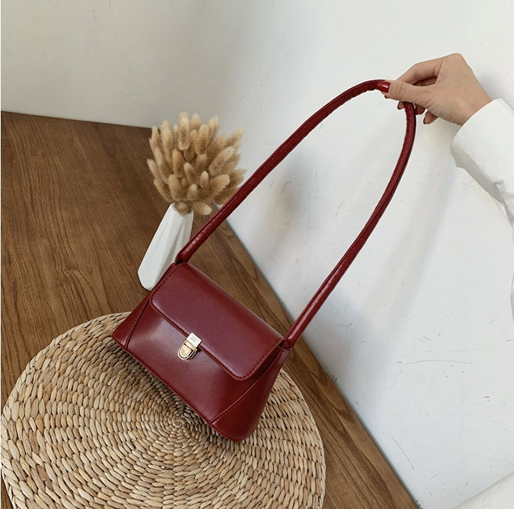 French niche retro armpit bag