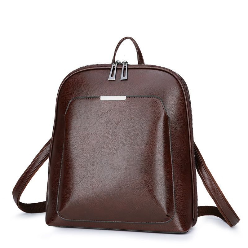 Wild PU leather backpack