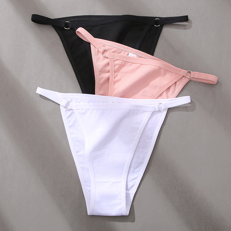 Women's Low Waist Ring Sexy Shorts