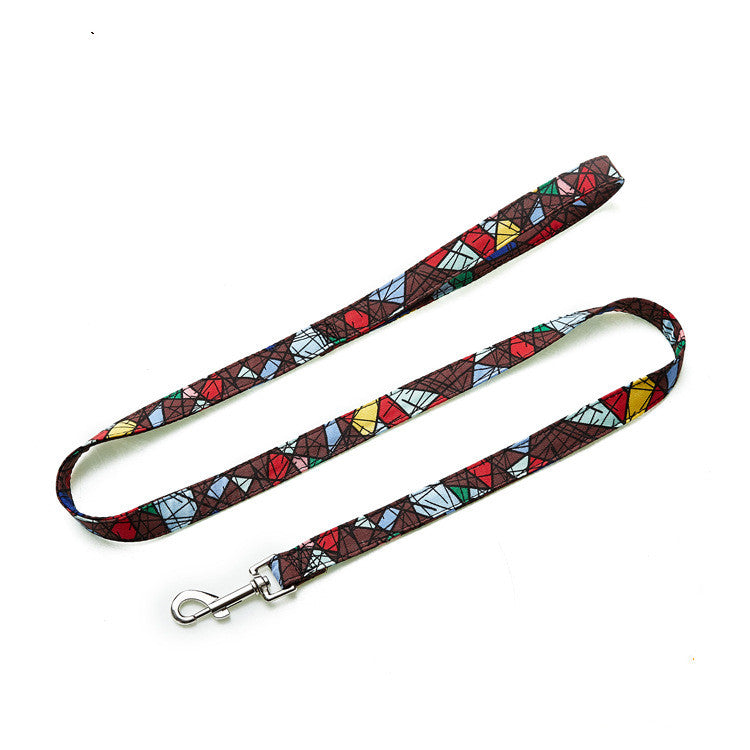 Ethnic bohemian colored traction rope
