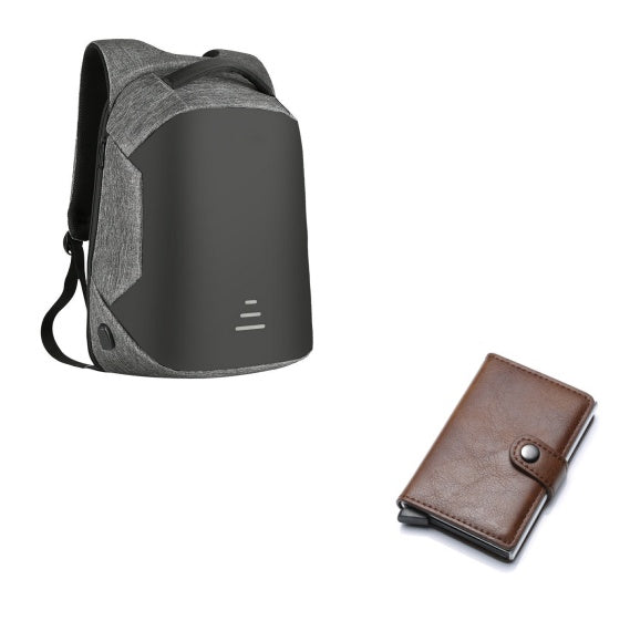 Anti-theft laptop backpack