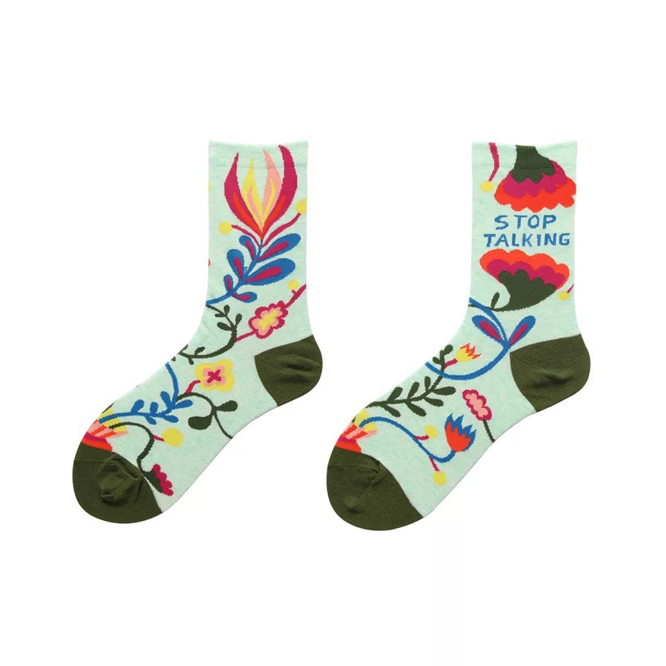 Cartoon stockings women