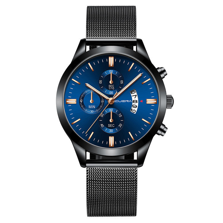 Calendar sports men's watch