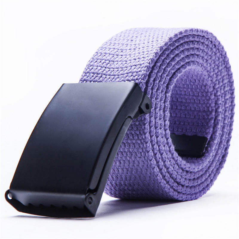 Hip Hop Belt Woven Canvas Pants Belt