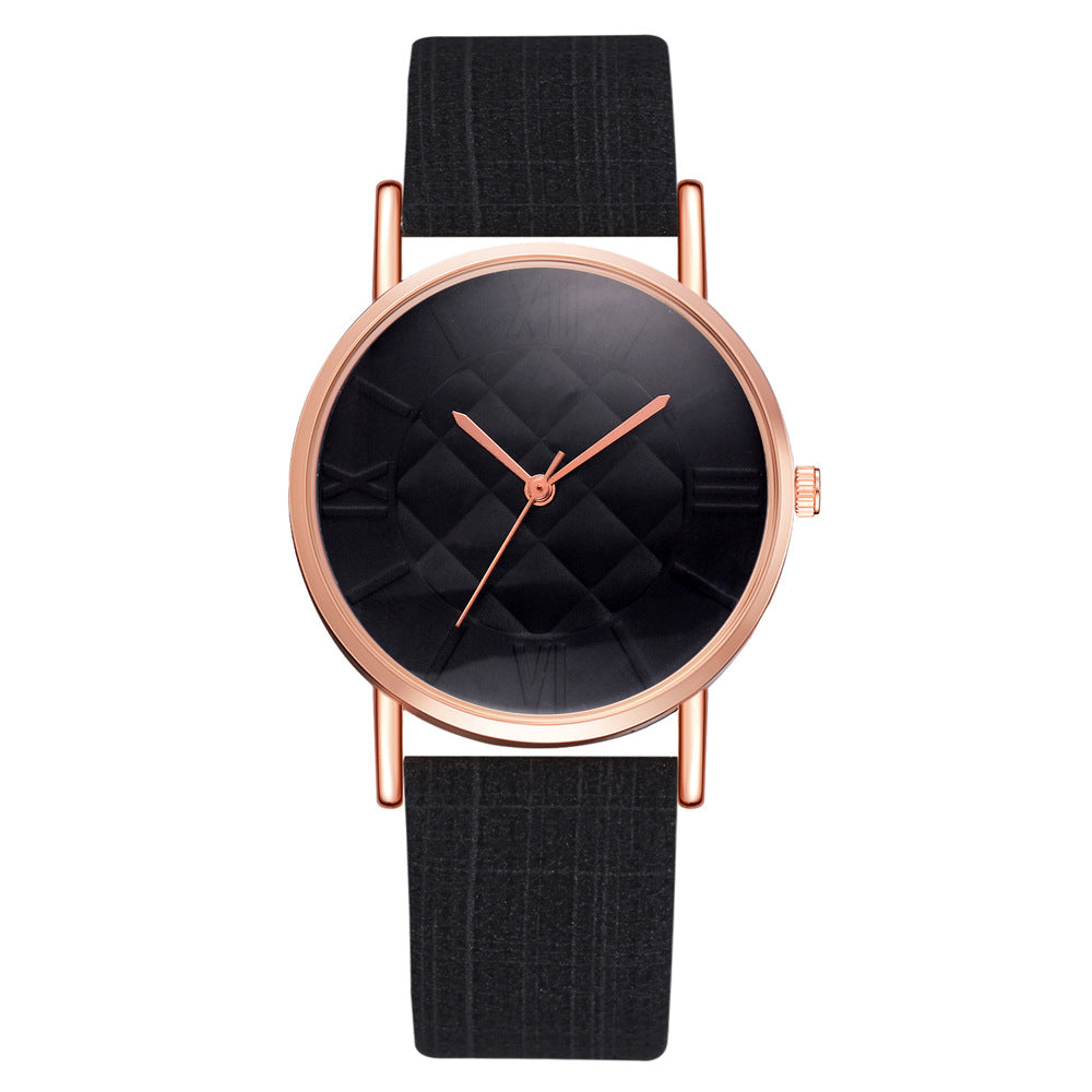 Lovers Pu with quartz watch