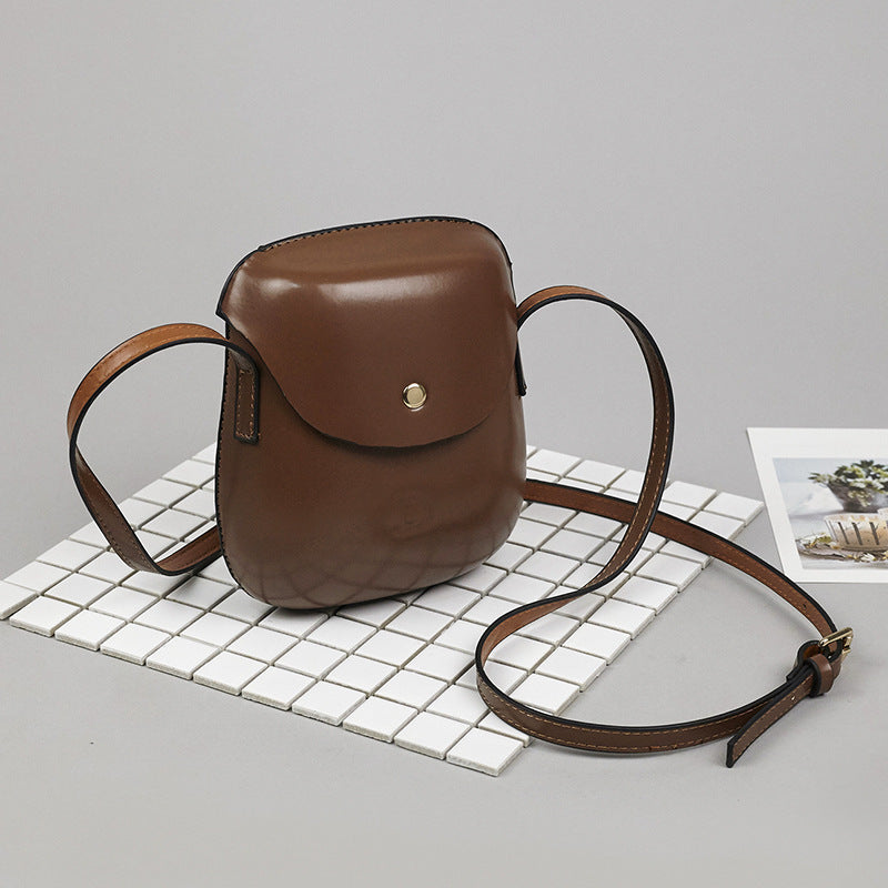 Mini simple shoulder-slung student mobile phone bag
