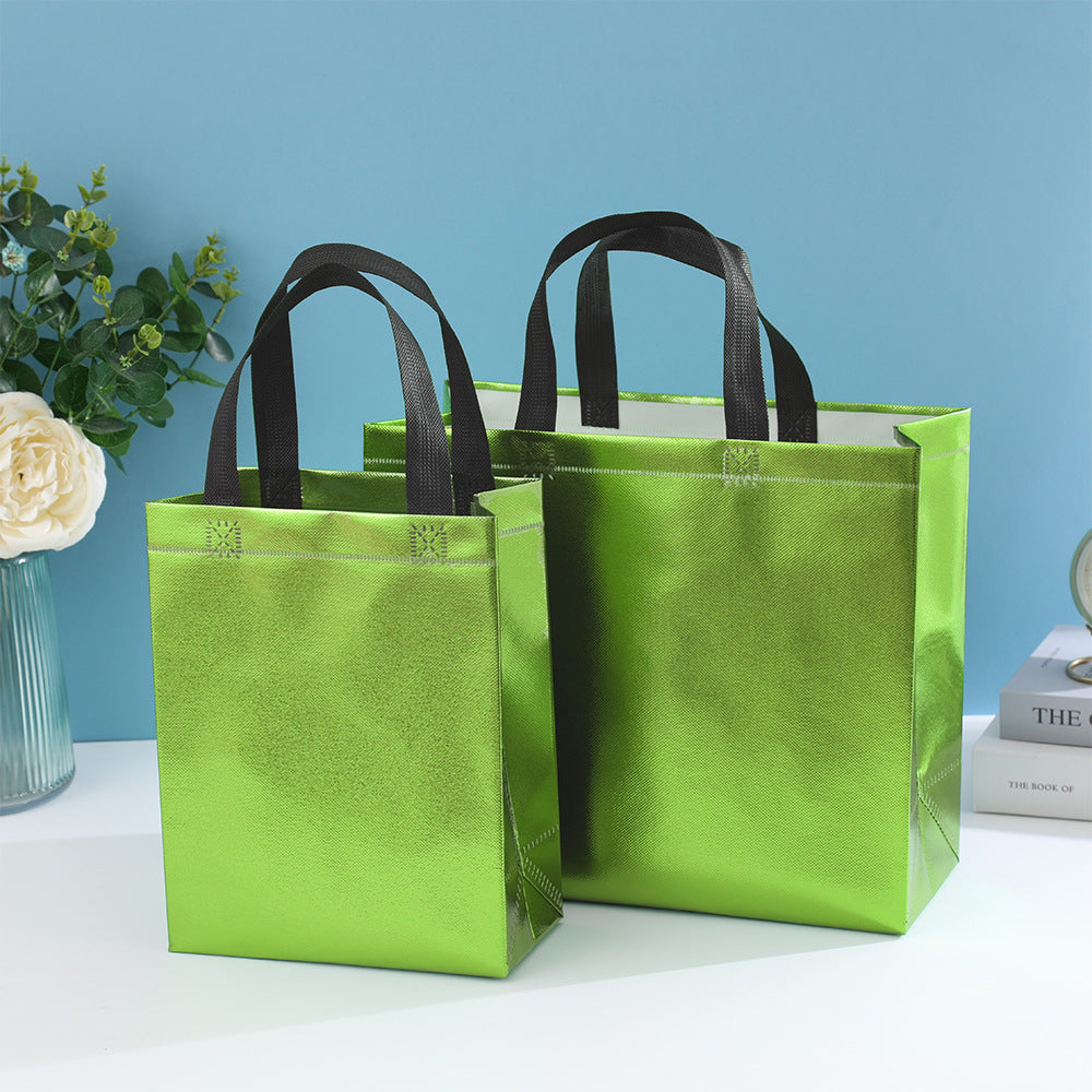 Aluminum Coated Non-woven Folding Tote Bag