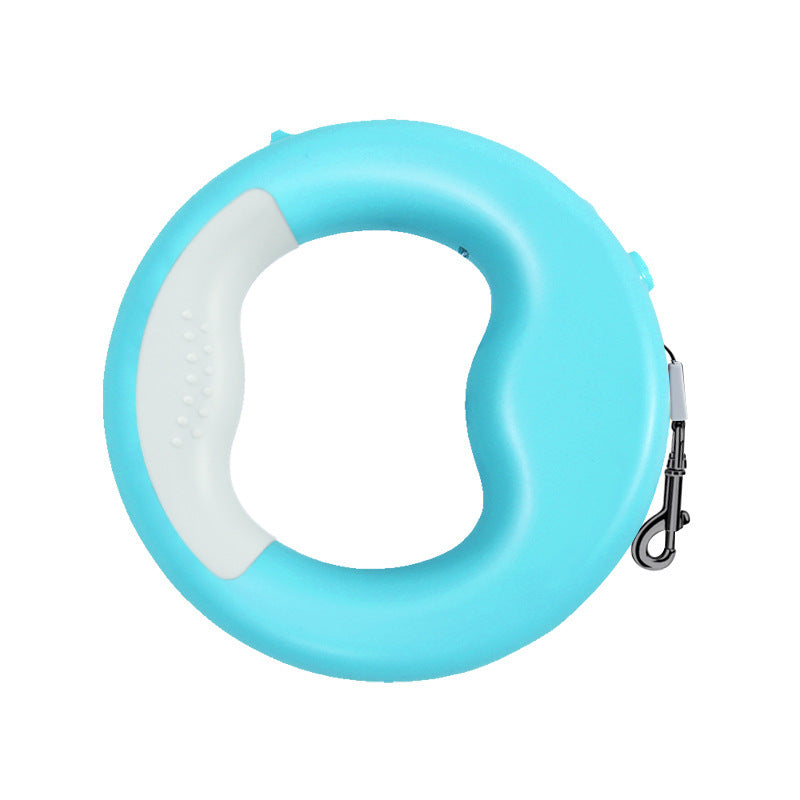Pet automatic rope LED telescopic traction rope