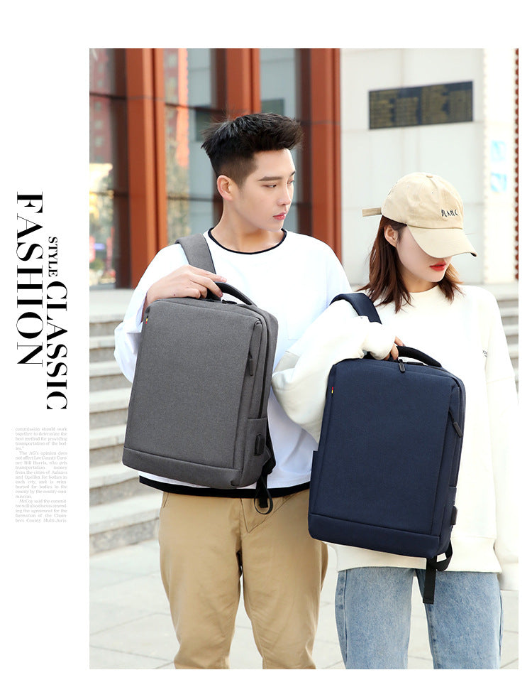 Men's business backpack business trip large capacity computer backpack