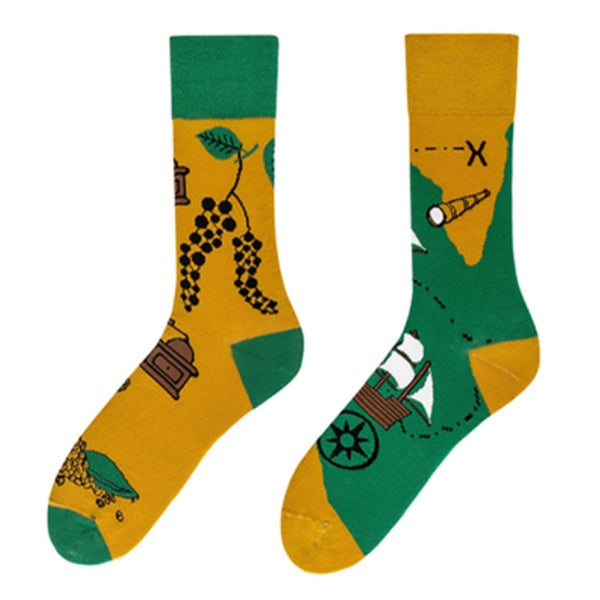 Asymmetric AB socks