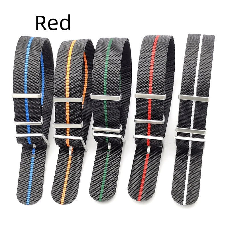 Jacquard Knitted Belt Nylon Watchband