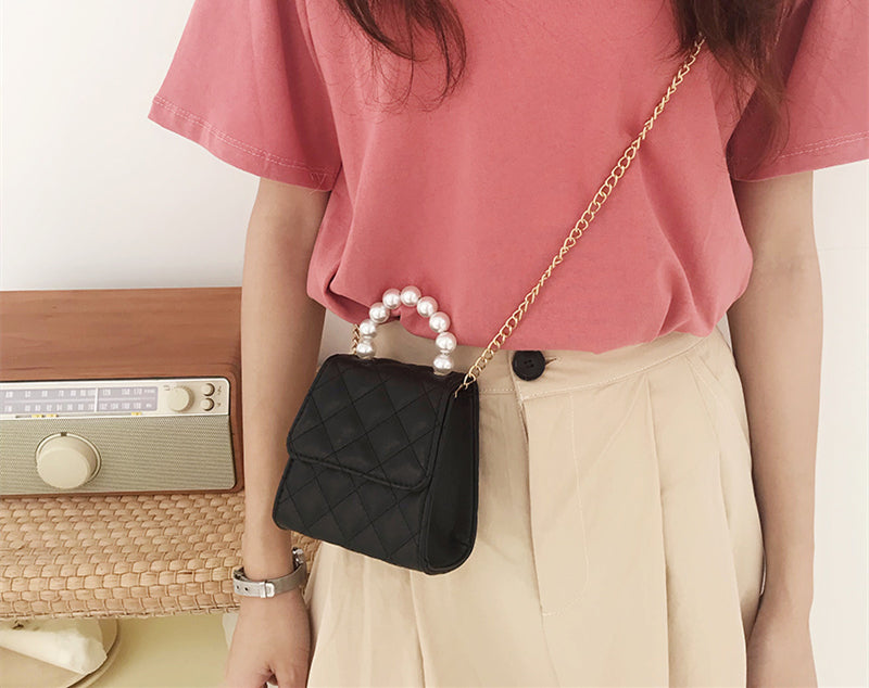 Fashion Rhombus Chain Shoulder Bag