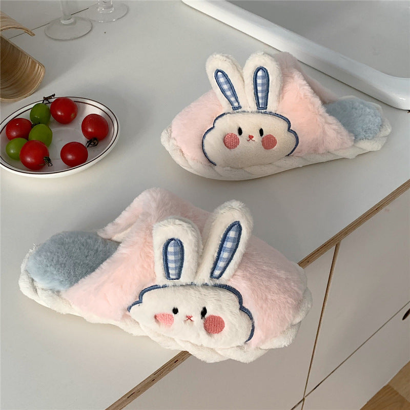Cute Animal Slippers Girl Fashion Home