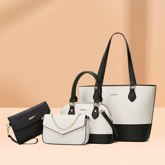 Kvinders Taskesæt Moderigtig Trendy Tote