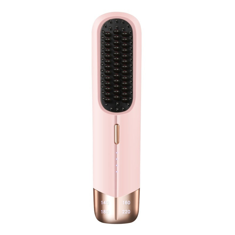 Portable Household Hair Straightener Splint Hair Curler And Straightener Dual-use