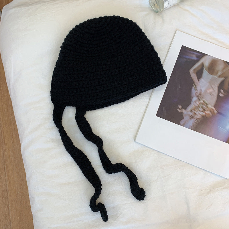 Cute Wool Hat Women All Match Retro
