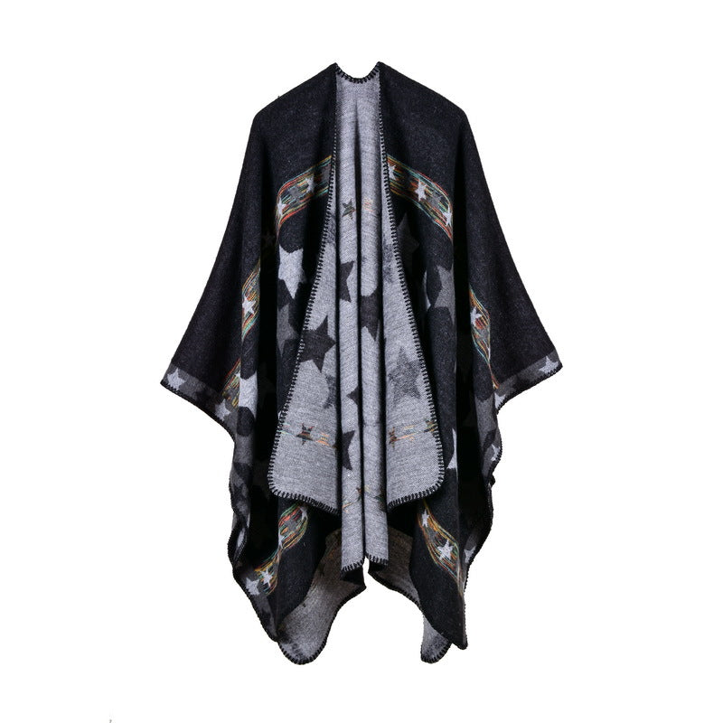 Imitation cashmere shawl