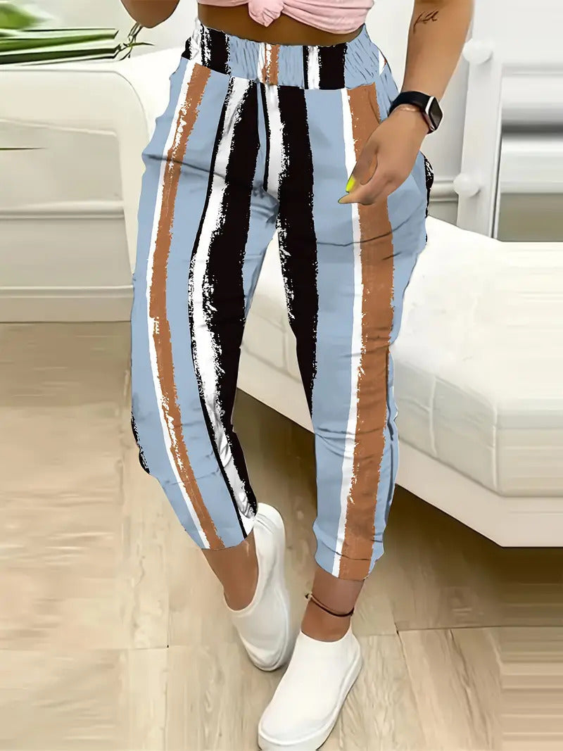 Women's Casual Trousers Lantern Ankle-tied Sports Pants