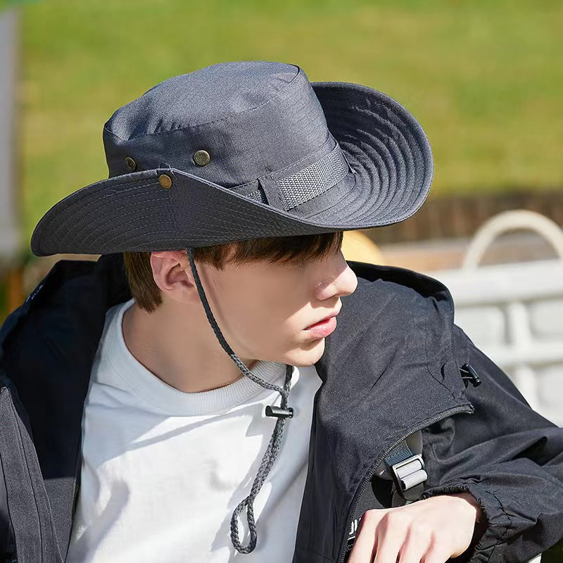 Men's And Women's Outdoor Mountaineering Sun Protective Hat