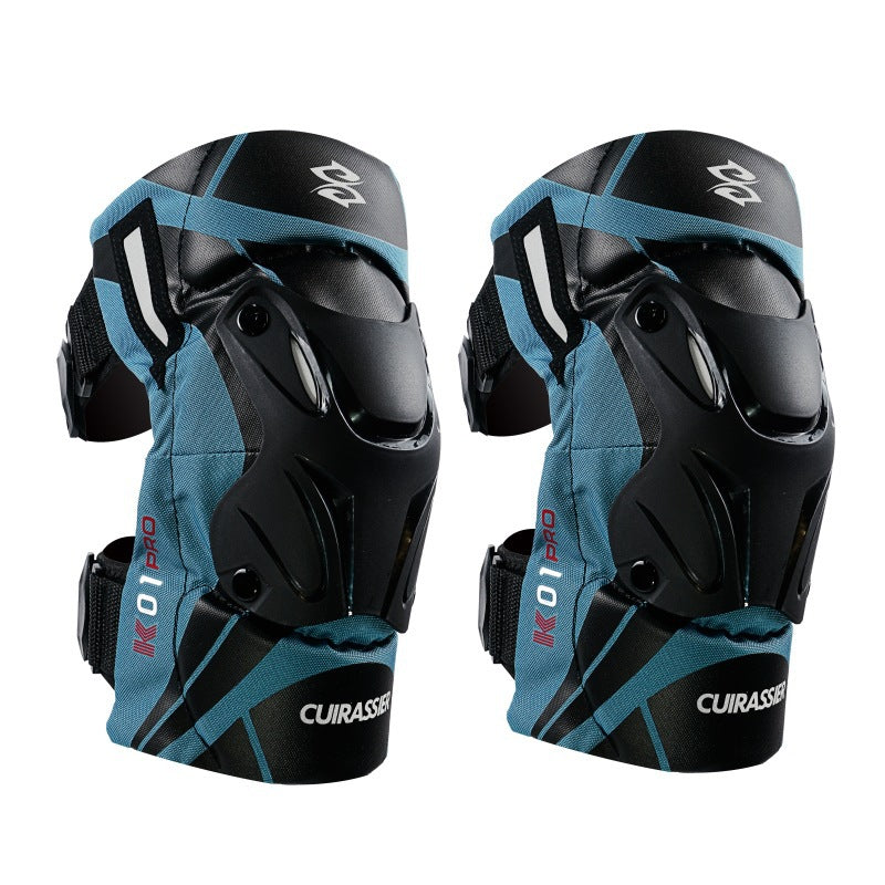 Reflective And Wear-resistant Motorcycle Knee Protection For Riders