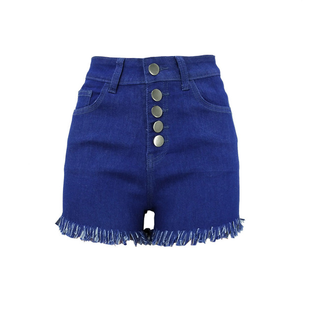 New high waist stretch shorts