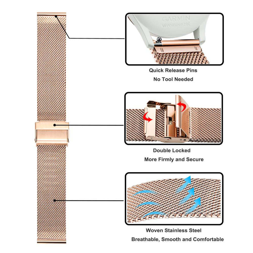 Milanese Magnetic Watch Strap