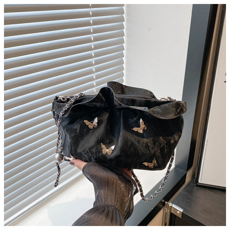Single Shoulder Crossbody New Small Design Fold Cloud Bag