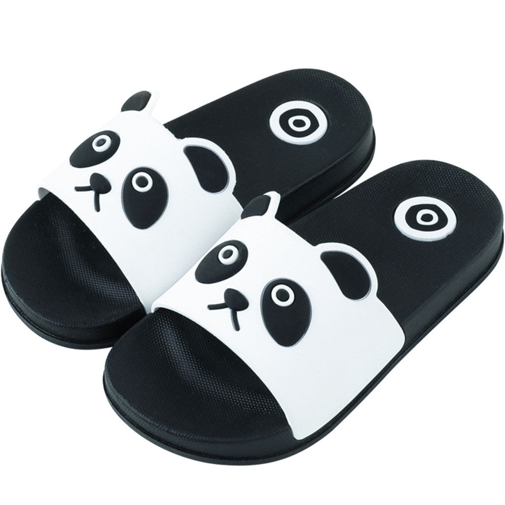 Cute indoor household bath slippers