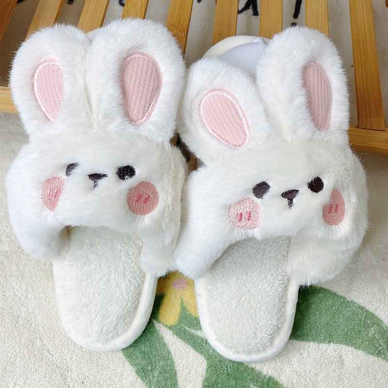 Removable Cotton Lovely Slippers In Winter