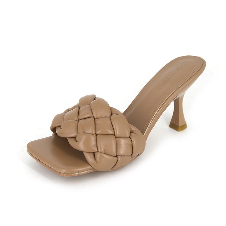 European And American Sexy Wild Woven Slippers