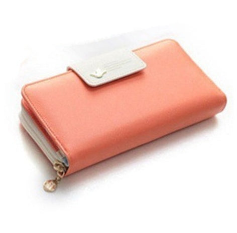 Mobile phone bag spot long zipper coin purse ladies retro bills clip clutch bag