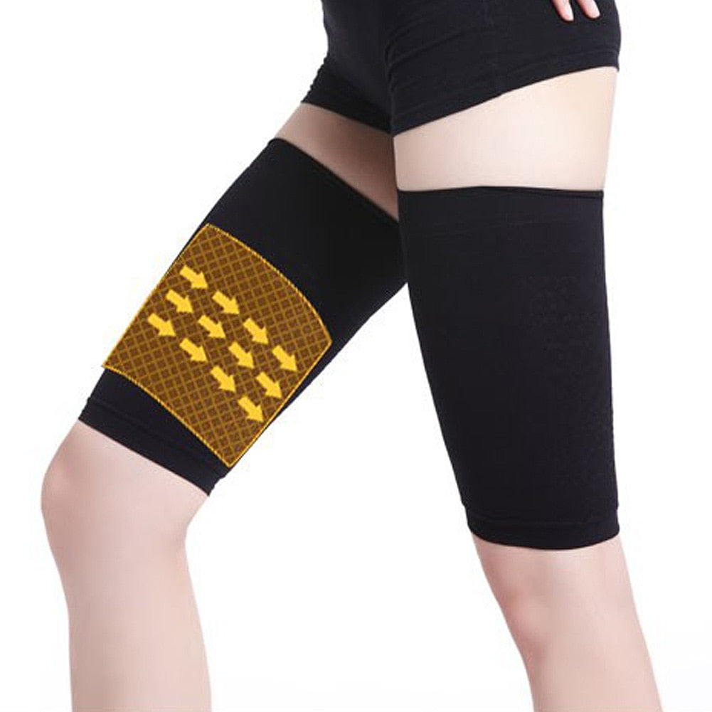 Shaped fat burning socks