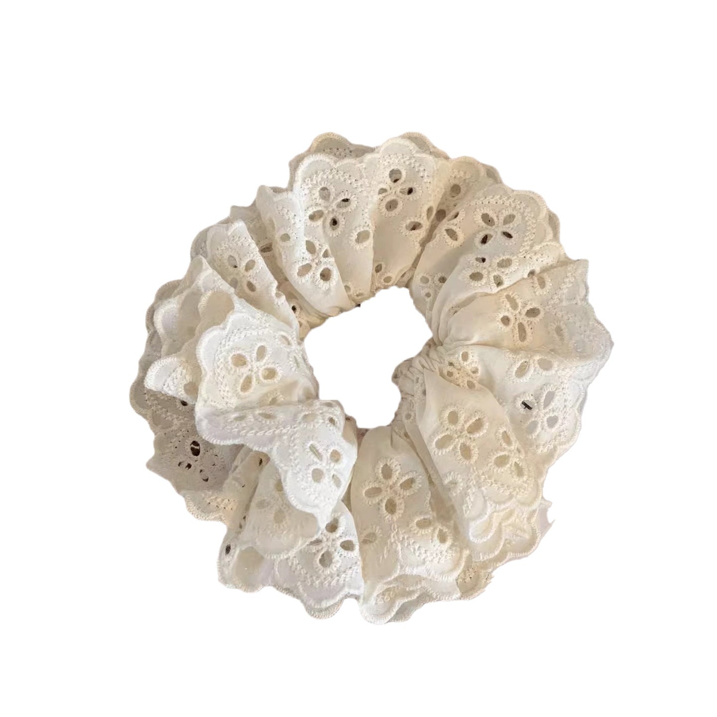 Retro Large Intestine Hair Band Female Hair Rope