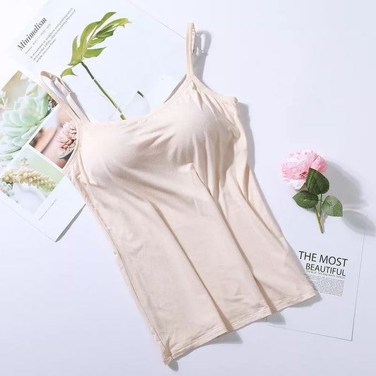 Modal Long Women's Sling Vest Inner Match Tube Top Home Wear Wear-free Bra Pieces
