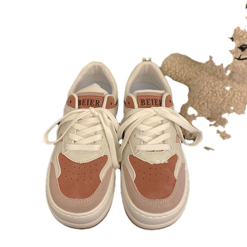 Japanese Ugly Cute Big Head Thick Sole All-match Shoes