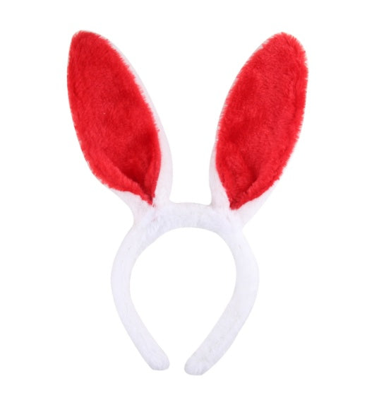 Children's Holiday Cartoon Plush Cute Bunny Ears Headband
