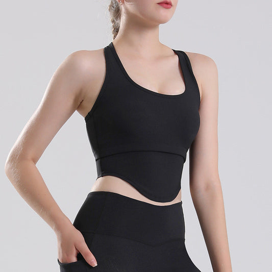 Running Bra With Cushion For Shock Absorption