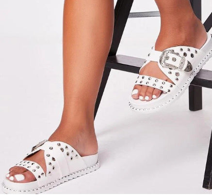 Wedge Heel Sandals New All-match Net Red Roman Platform Platform Shoes