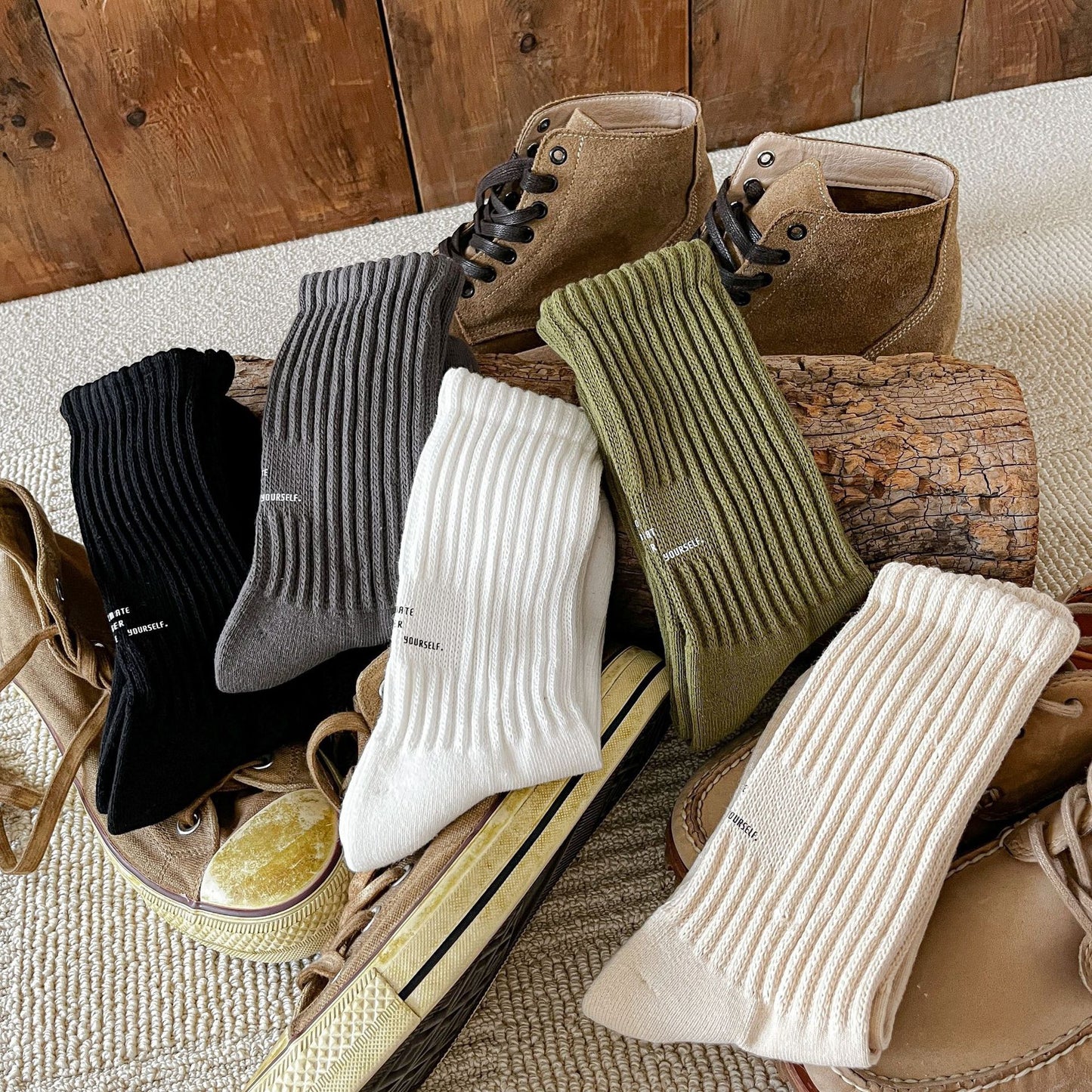 Towel Bottom Sports Sweat-absorbing Thickened Long Socks