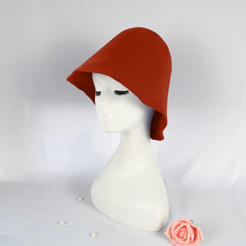 Bell-shaped Woolen Trendy All-match Woolen Hat For Women