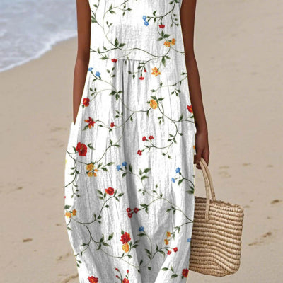 Fashionable Round-Neck Dress For Women