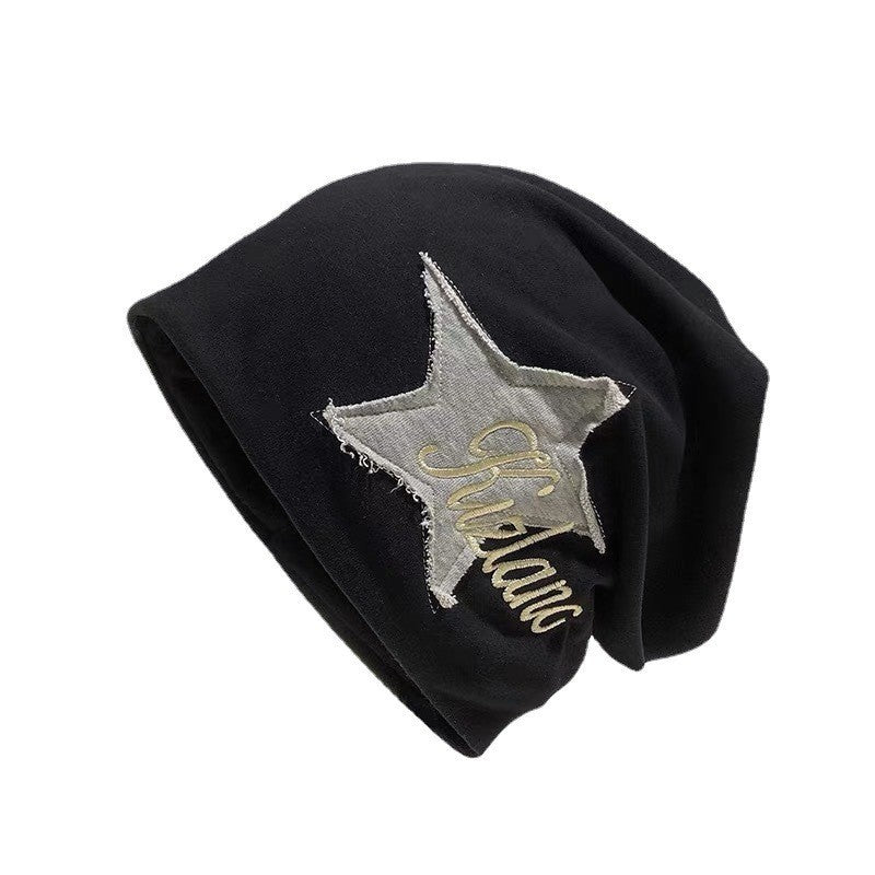 XINGX Patch Pile Heap Cap Letter Embroidery Toque